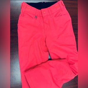 ROXY hot pink ski pants